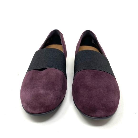Clarks UN Blush Lo Aubergine Suede WIDE - Picture 6 of 8